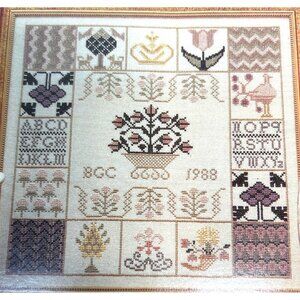 Motif Sampler Cross Stitch Pattern Booklet